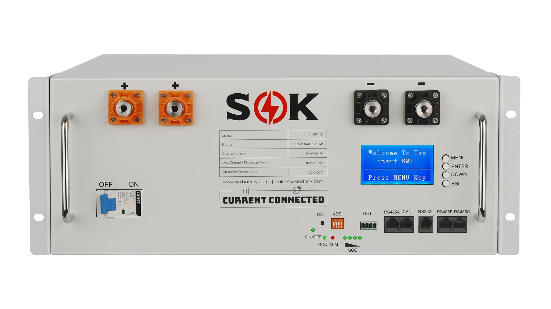 SOK 48V Server Rack Battery