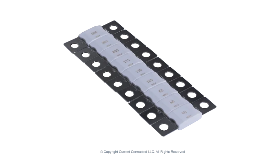 Victron Energy MEGA Fuse 60A-500A, 5 Pack, Works with 12V/24V/48Vdc Battery Systems, Fits MEGA Fuse Holders