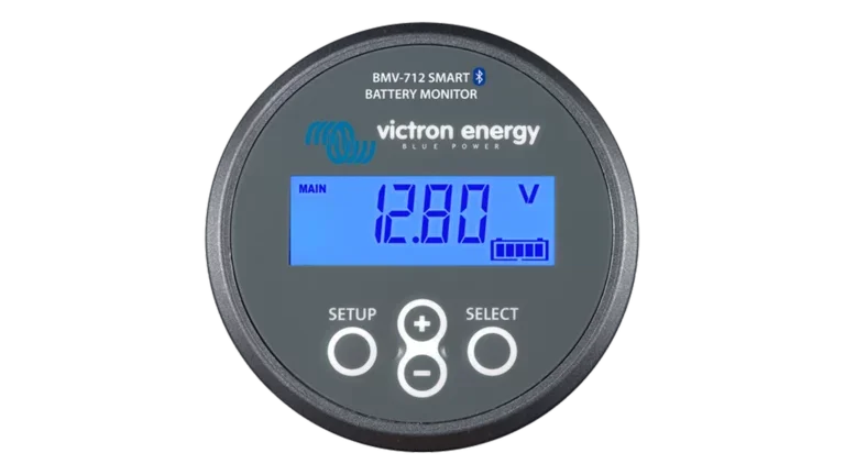 Victron BMV-712 Smart Battery Monitor for Voltage and State of Charge on Lithium and Lead-Acid Battery Banks