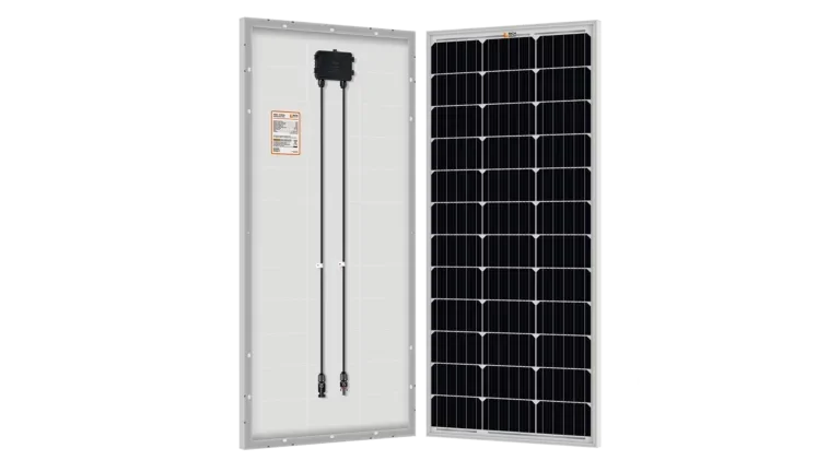 Rich Solar 100 Watt Solar Panels - Mega Mono Silver