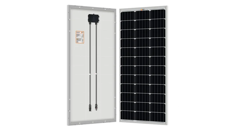Rich Solar 100 Watt Solar Panels - Mega Mono Silver