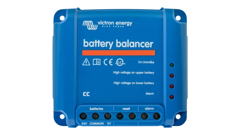 High quality photo of the Victron Battery Balancer Top. Photographed by Current Connected.