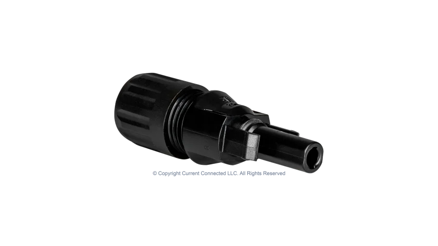 High quality photo of the Staubli - KITMC4-5PK - MC4 Connectors 5 Pack - Prong Connector Angle View photographed by Current Connected