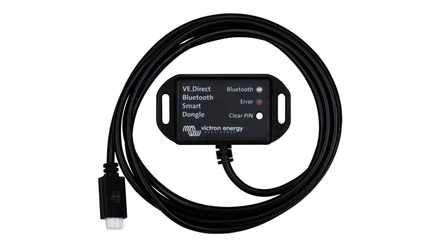 High quality photo of the Victron - VE.Direct Bluetooth Smart Dongle - Top View. Photographed by Current Connected