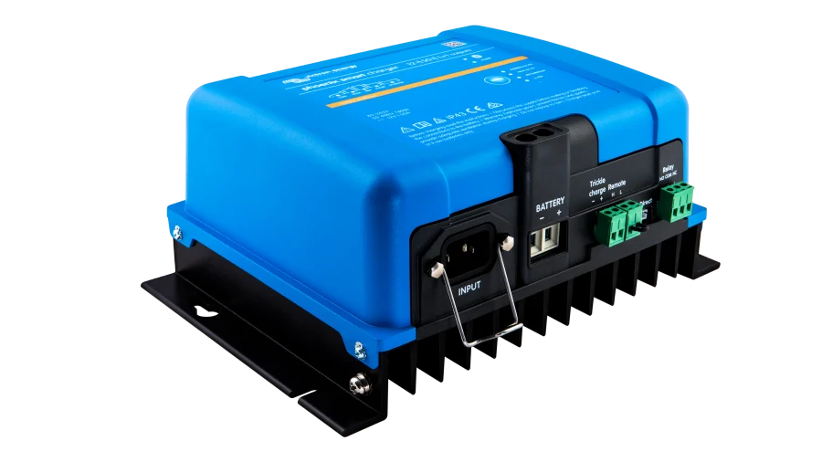 Victron Energy Smart IP43 1+1 Charger, 12V 50A Battery Charger For Lithium and Lead-Acid Batteries, 85-250Vac Power Input