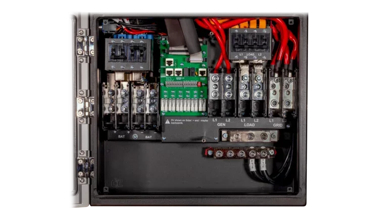 Sol-Ark 15k Hybrid Inverter internal view