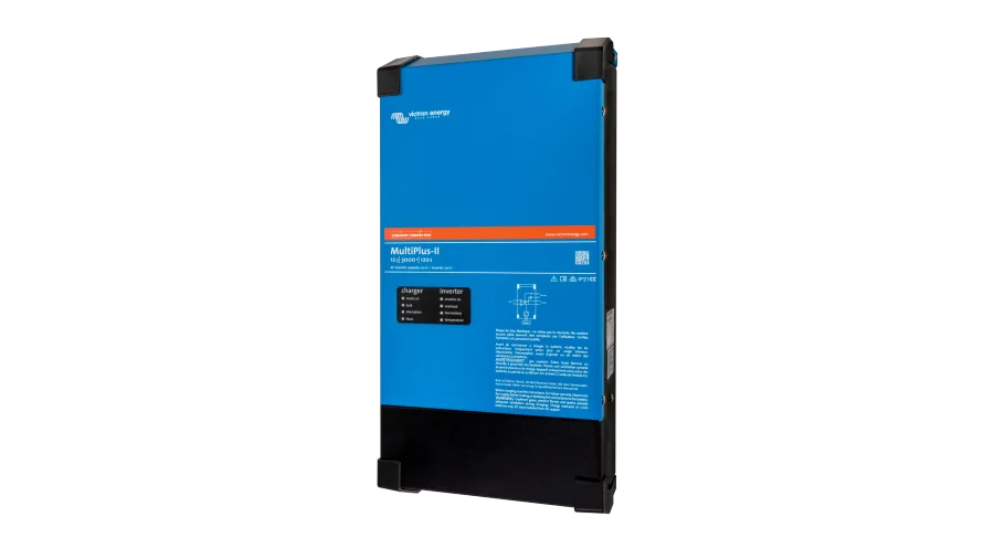 Victron Energy 12V MultiPlus-II 3kVA 120V Inverter 120A Charger (UL). This is a Right view display of the inverter by Victron Energy with no background.