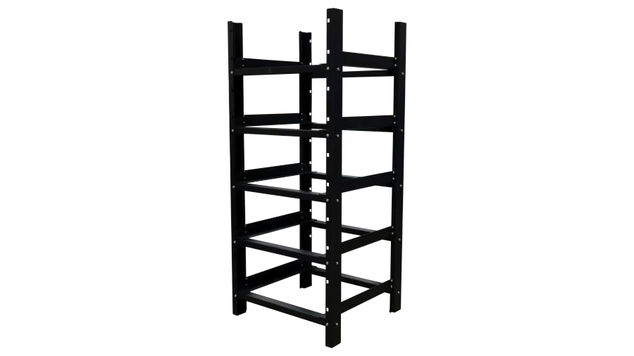 Eneramp 48V Battery Rack Assembled without Batteries