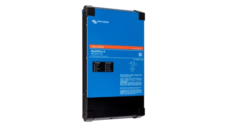 Victron Energy 48V MultiPlus-II 3kVA 120V Inverter 35A Charger. This is a Left view display of the inverter by Victron Energy with no background.