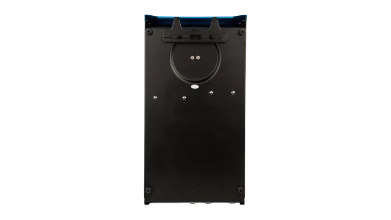 Victron Energy 12V Quattro-II 3kVA 2x120V Inverter 120A Charger. This is a Back View display of the inverter by Victron Energy with no background.