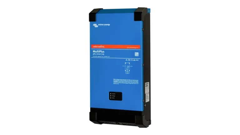Victron Energy 48V MultiPlus 2kVA 120V Inverter 25A Charger. This is a Right view display of the inverter by Victron Energy with no background.