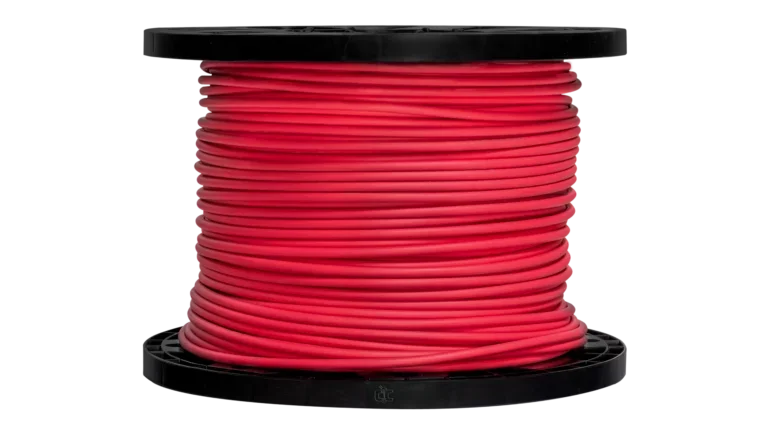 10 AWG Solar PV Cable, Bulk 500Ft Spool of 103 Strand Red or Black XLP PV Wire, RHW-2 and USE-2 Applications