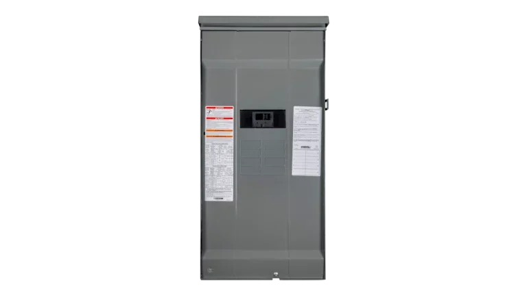 Square D Homeline 8-Space 200A Electrical Panel - Feed Through Main Breaker
