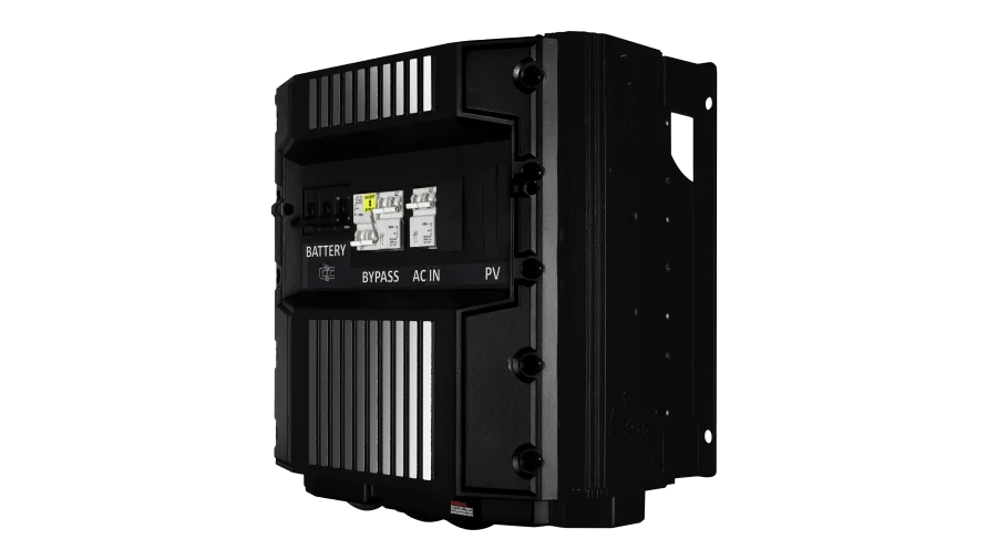 MidNite Solar Rosie E-Panel AC/DC Enclosure and Over Current Protection Device, Rosie Breaker Box with 60A AC In and AC Out Breakers