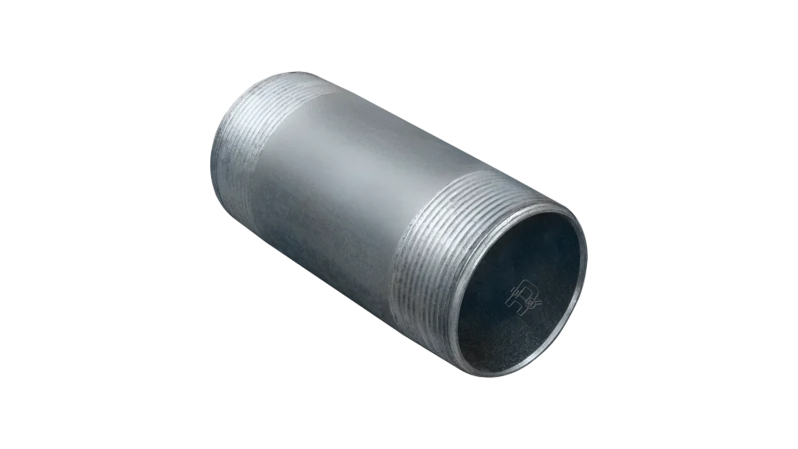 2 In. Galvanized Rigid Metal Conduit (RMC) Nipple - Various Lengths