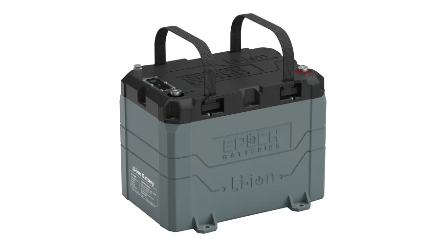 Epoch 12V 100Ah 1.28kWh Marine Battery - Lithium Trolling Motor Battery