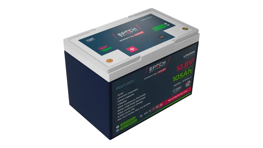 Epoch 12V 105Ah Group 24 Battery