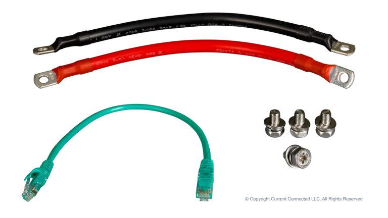 High quality photo of the EG Lifepower4 24V Install Parts. Photographed by Current Connected