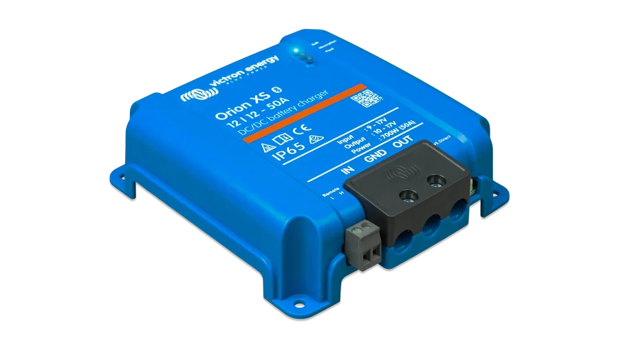 Victron Energy Orion XS DC-DC Battery Charger, XS 12/12-50A, XS 12/12-70A, and XS 1400 Options for 12V or 24V Batteries