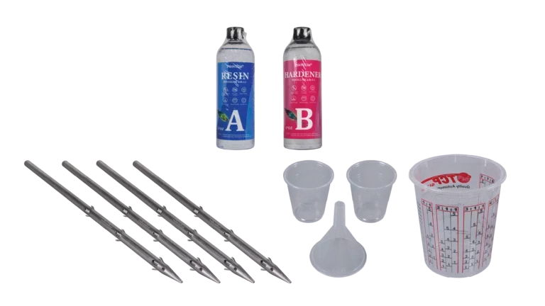 IntegraRack IR AnchorSpike Mounting Kit, Epoxy and Hollow Spike Kit for Securing IntegraRack IR Series Solar Panel Frames