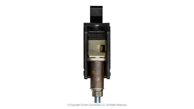 High quality photo of the Midnite Solar - MNEDC250 - MNEDC 175A/250A Breaker - Bottom View. Photographed by Current Connected