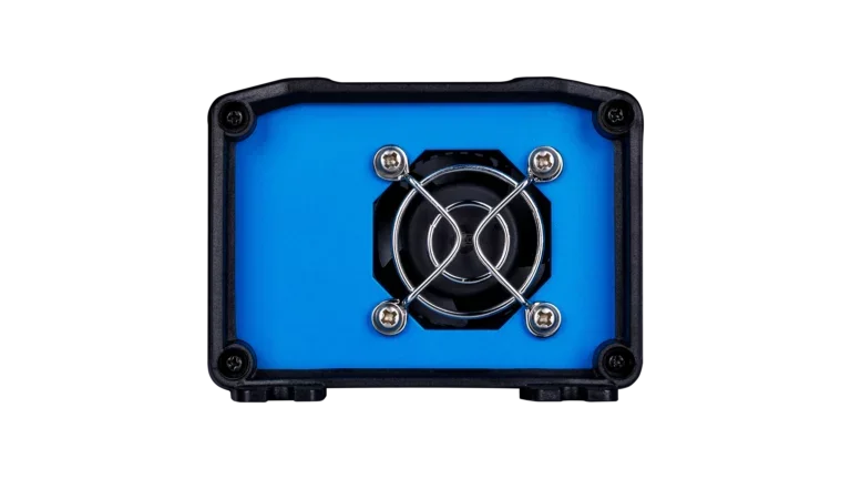 High quality photo of the Victron - ORI241270020 - Orion IP67 2412 70A Converter 30-30 - End View. Photographed by Current Connected