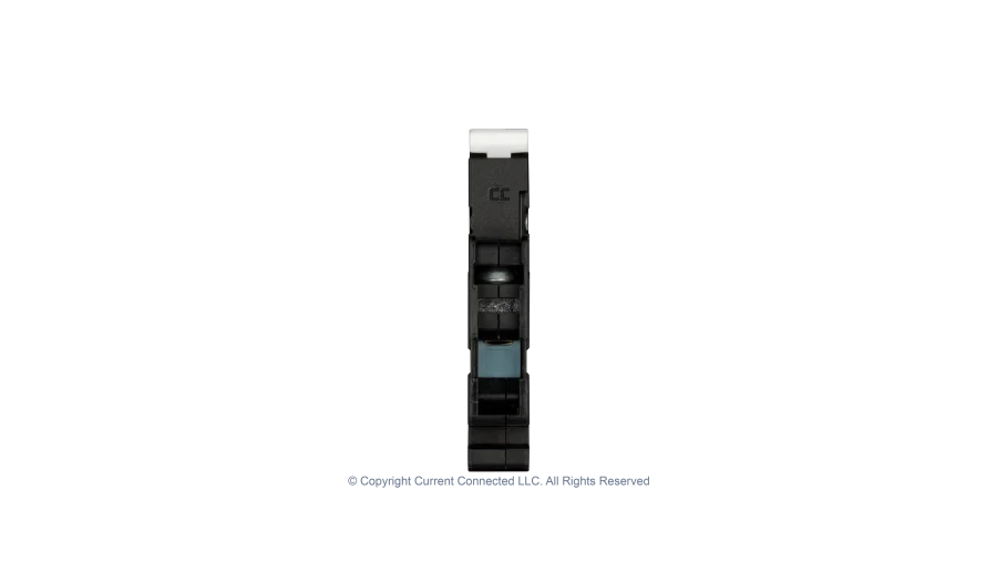 High quality photo of the Midnite Solar - MNEPV20-300-1PP - MidNite Solar MNEPV 300Vdc Din-Rail Mount Polarized Breakers 20A - Top View. Photographed by Current Connected