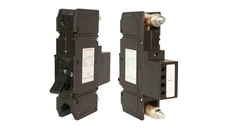 MidNite Solar MNEDC 125A/175A/250A Breakers, Non-Polarized Remote Trip Breaker, 50kAIC at 125Vdc