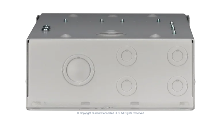 High quality photo of the Midnite Solar - MNTRANSITION - Transition Box - Bottom View. Photographed by Current Connected