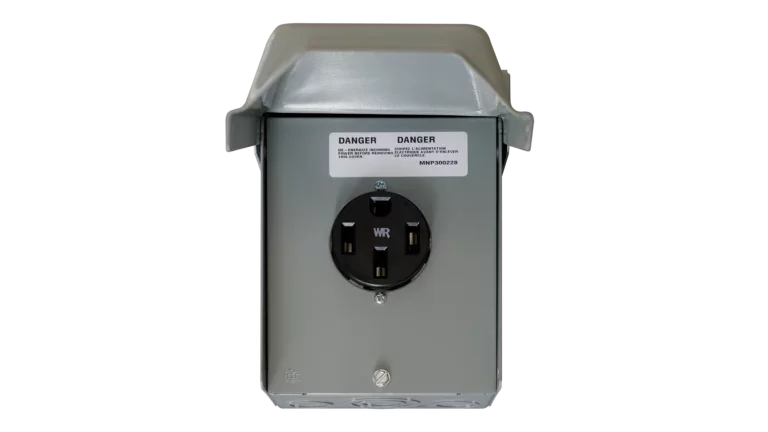NEMA 14-50 RV Shore Power Outdoor Outlet