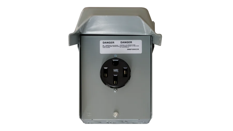 NEMA 14-50 RV Shore Power Outdoor Outlet
