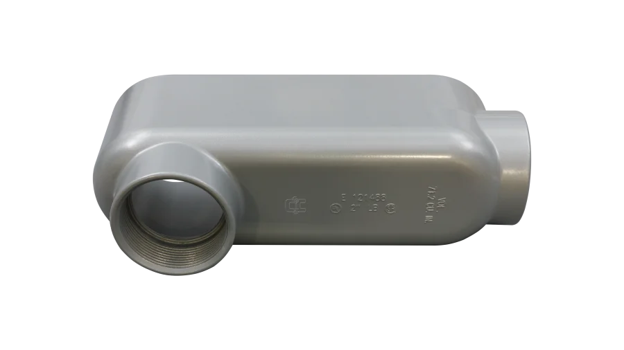 2" Rigid Metal Conduit Body Type LB Threaded with Stamped Cover
