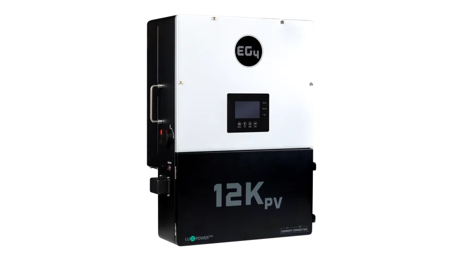 EG4 12kPV 48V 8kW Hybrid All-in-One Inverter, 12kW Solar Input, NEMA 4X, UL 1741 & UL 9540 Solar Inverter