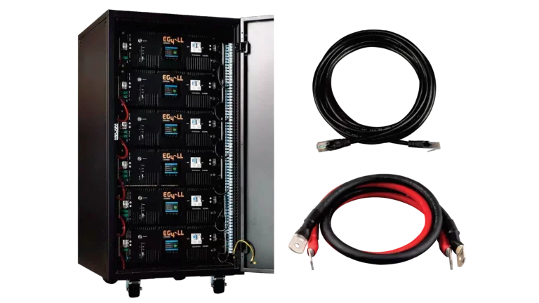 EG4 48V 30.72kWh LL-S Fully Loaded LiFePO4 Server Rack Battery Bundle