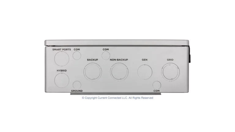 High quality photo of the EG4 - EG4MID2P200AV2.1 - GridBOSS Microgrid Interconnect Device (MID) - Bottom View. Photographed by Current Connected