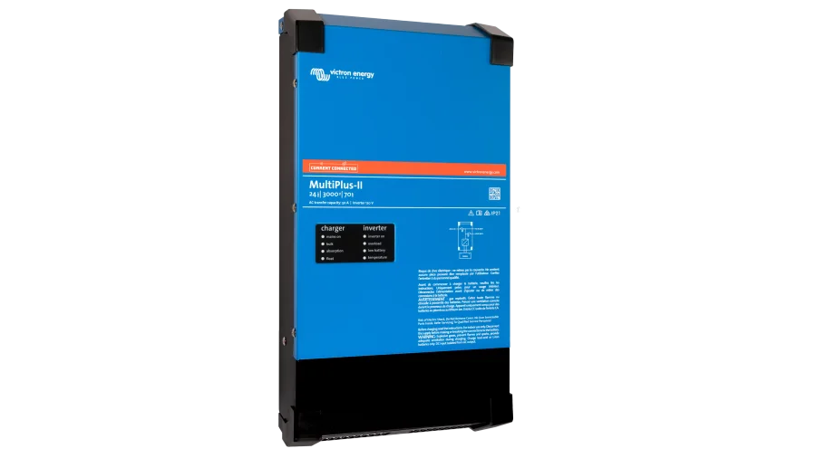 Victron Energy 24V Multiplus-2 3kVA 120V Inverter - 70A Charger (UL). This is a Left view display of the inverter by Victron Energy with no background.