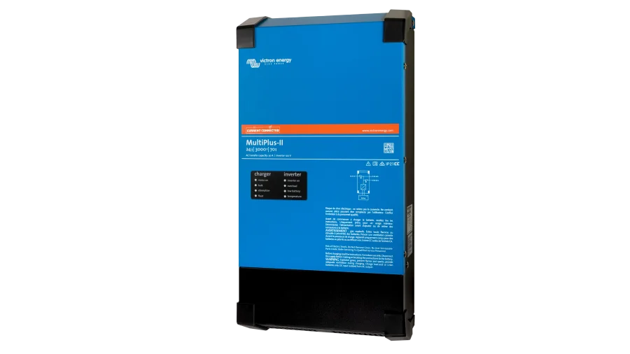 Victron Energy 24V Multiplus-2 3kVA 120V Inverter - 70A Charger (UL). This is a Right view display of the inverter by Victron Energy with no background.