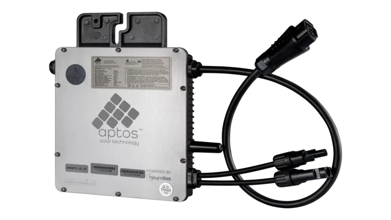 Aptos MAC-400 Microinverter, UL 1741 Single Solar Panel Microinverter Module up to 400W, IP67 NEMA6