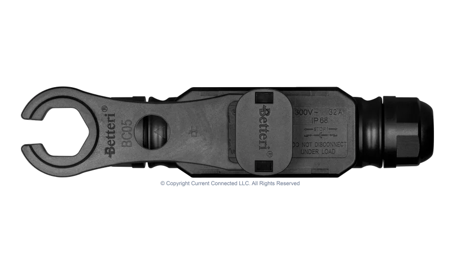 High quality photo of the Aptos - 1504019 - Trunk Disconnect Tool - In Use View. Photographed by Current Connected