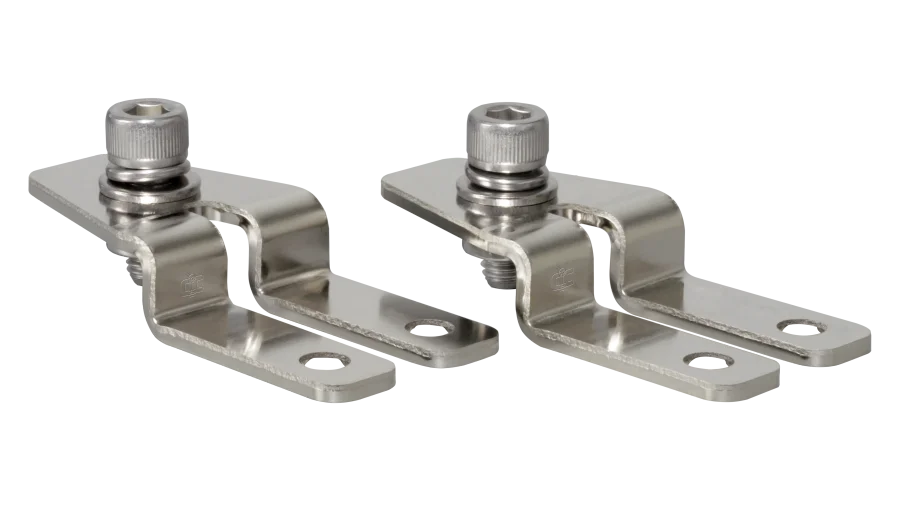 Pytes V-BusBar Pair for Sol-Ark 15K Hybrid Inverter Battery Connection, Consolidates Dual Terminals into Single Terminal Connection