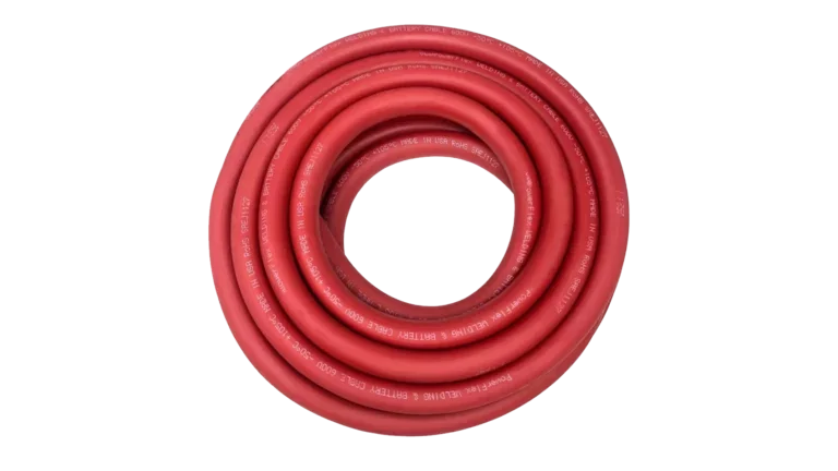 2AWG Pure Copper Battery Cable - Red Conductor (per foot)