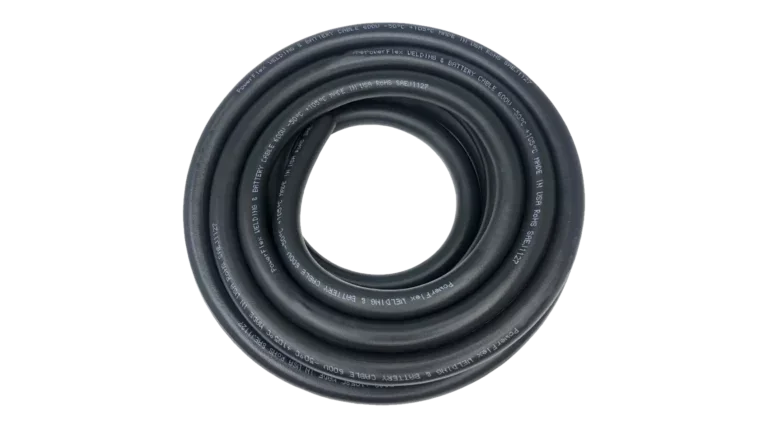 2AWG Pure Copper Battery Cable - Black Conductor (per foot)