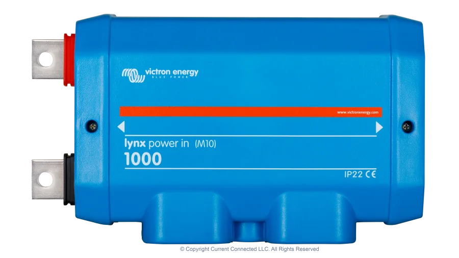 High quality photo of the Victron - LYN020102010 - Lynx Power In - Power Distribution System M10 - Top. Photographed by Current Connected