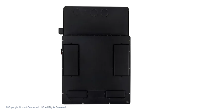 High quality photo of the EG4 - EG4B3S1GBBRKR90AV1 - FlexBOSS21 Hybrid Inverter - Back View. Photographed by Current Connected