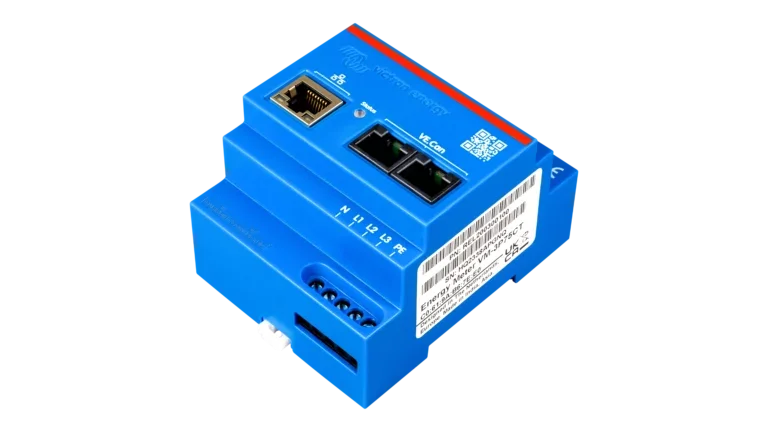 Victron Energy VM-3P75CT Energy Meter, Includes CTs, Connects to GX Devices and VictronConnect, Works with VRM