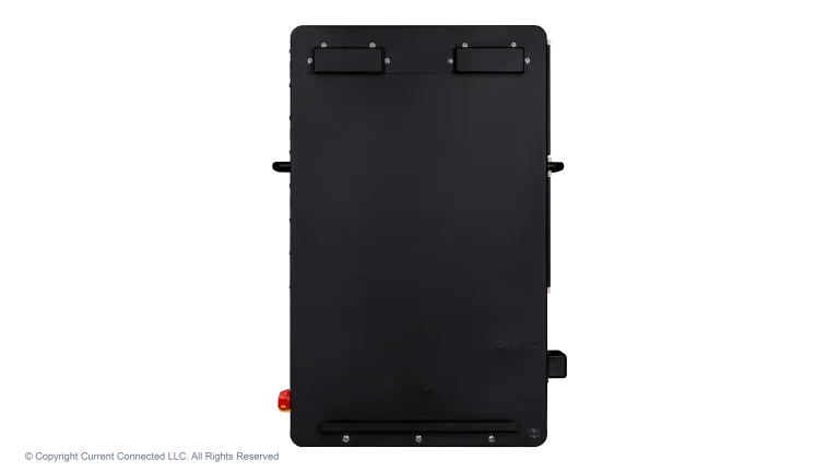 High quality photo of the EG4 - EG412000XPV1 - 48V Off-Grid All-In-One - Back View. Photographed by Current Connected