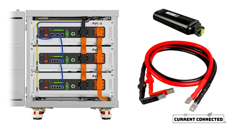 Pytes V5 48V 15.36kWh Indoor Bundle with V-Box-IC Rack