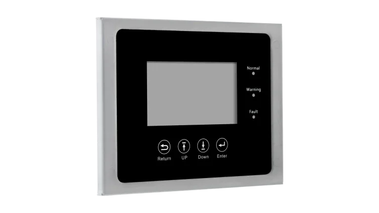 High quality photo of the EG4 - EG4FLEXBOSSRMTELCDSCRN - FlexBOSS Screen - Angled View. Photographed by Current Connected