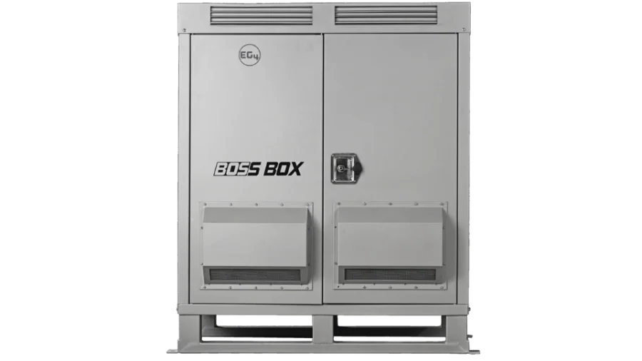 High quality photo of the EG4 - EG4ESS76PP280A3V001 - BOSSBox - Front View. Photographed by Current Connected