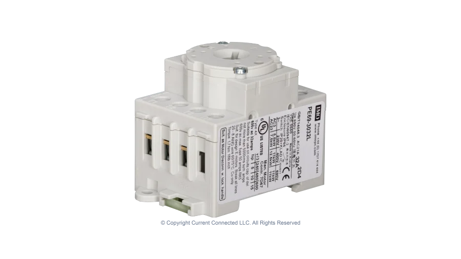 High quality photo of the IMO - PE69-3032L - Isolator 3Pole 32A - Isolator. Photographed by Current Connected